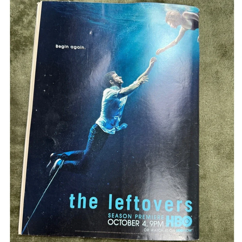 The New Yorker Magazine October 5 2015‎ Cat Cover The Leftovers HBO Ad Sempe Art
